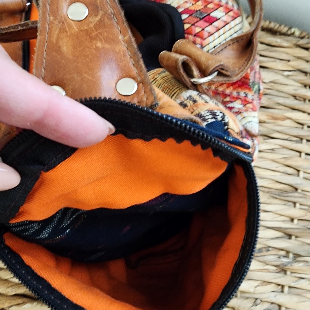 Ixchel triangle huipil diaper bag - Picture 4 of 16